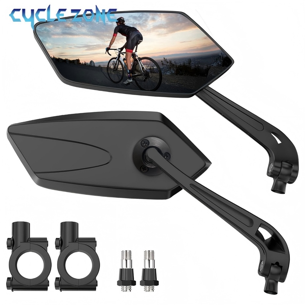 Cycle Zone - 360도 조절 가능한 자전거 백미러 MTB