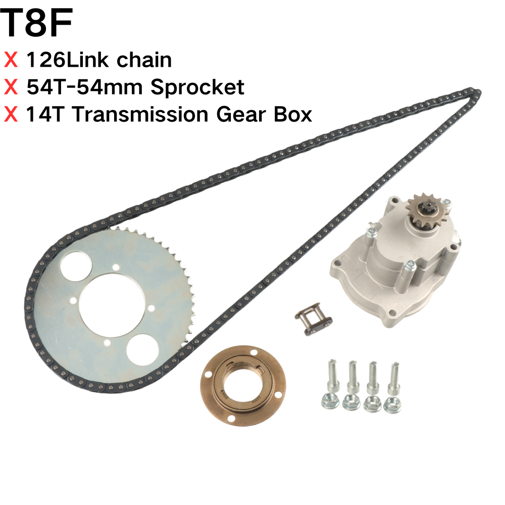 Cycling Gear Box - T8F 44T/54T 4볼트 리어 스프로킷 126링크