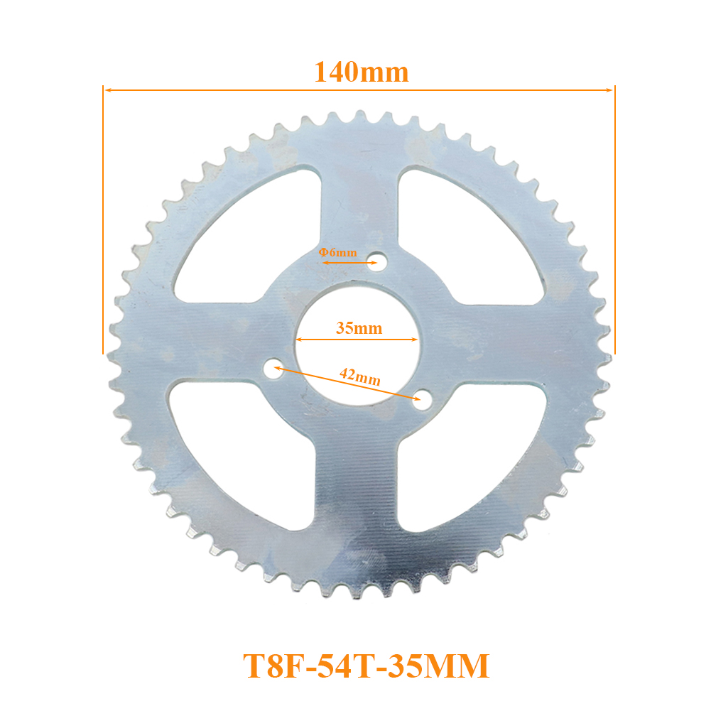 모터사이클 T8F 54T 35mm 리어 체인 스프로킷  - Cycling Gear Box 리뷰 및 가격