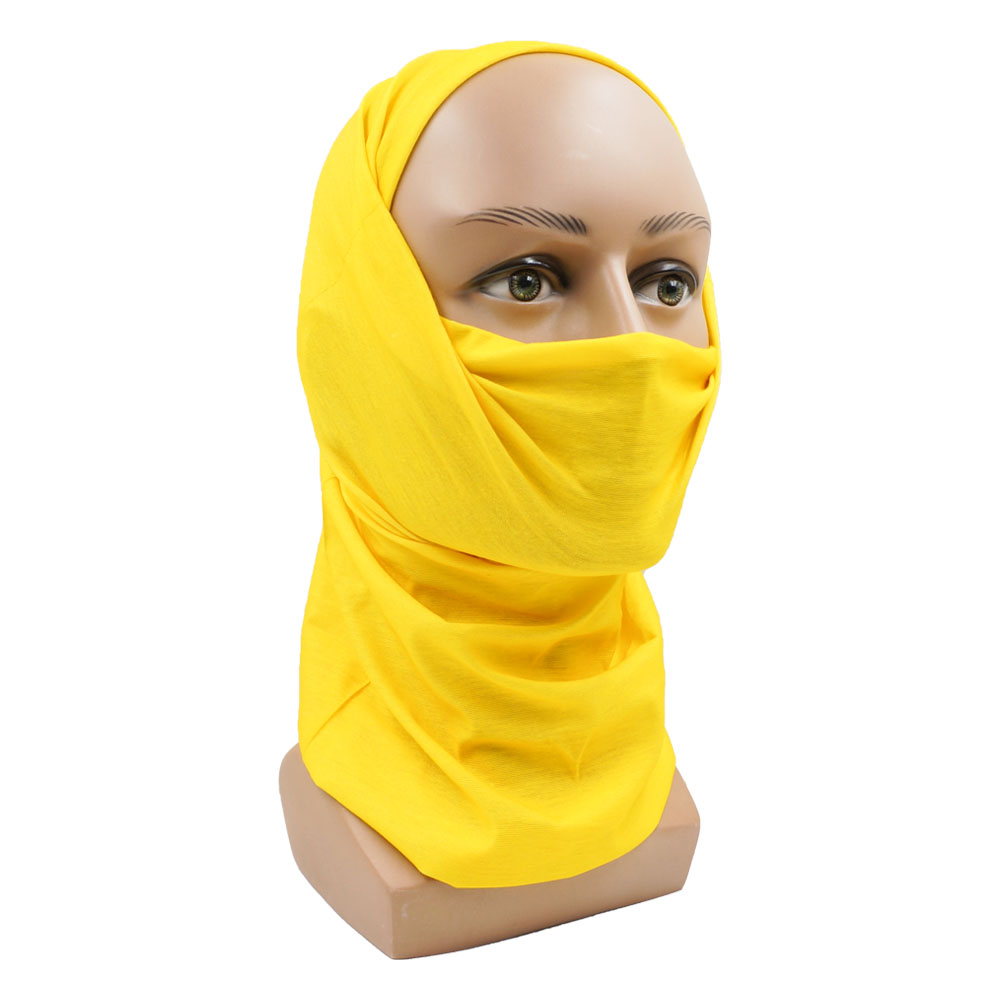 노란색 다기능 사이클링 넥 게이터 자외선 차단 통기성  - Yellow Cycling Gear 리뷰 및 가격